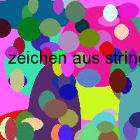 zeichen aus string loschen